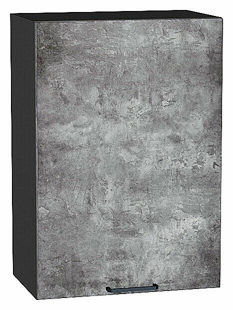 Шкаф верхний с 1-ой дверцей Флэт Temple Stone 2S/Graphite 716*450*318