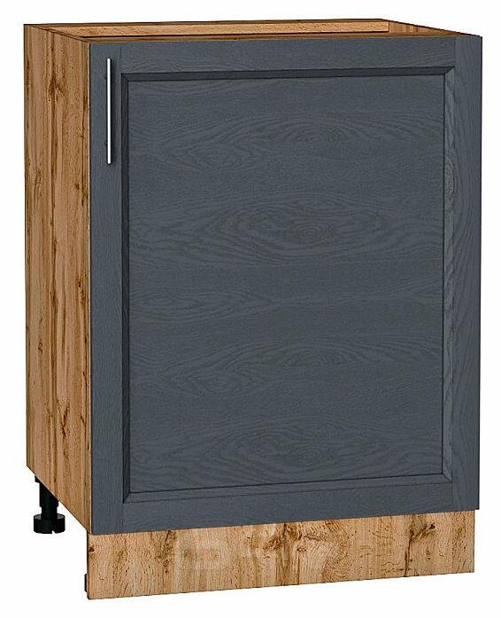 Шкаф нижний с 1-ой дверцей Сканди Graphite Softwood Дуб Вотан 816*600*480