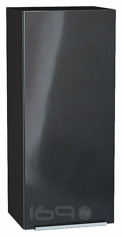 Шкаф верхний с 1-ой дверцей Фьюжн Anthracite Graphite 920*400*320
