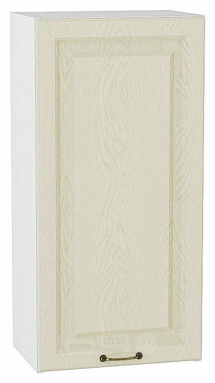 Шкаф верхний с 1-ой дверцей Ницца Дуб крем/Белый 920*450*318
