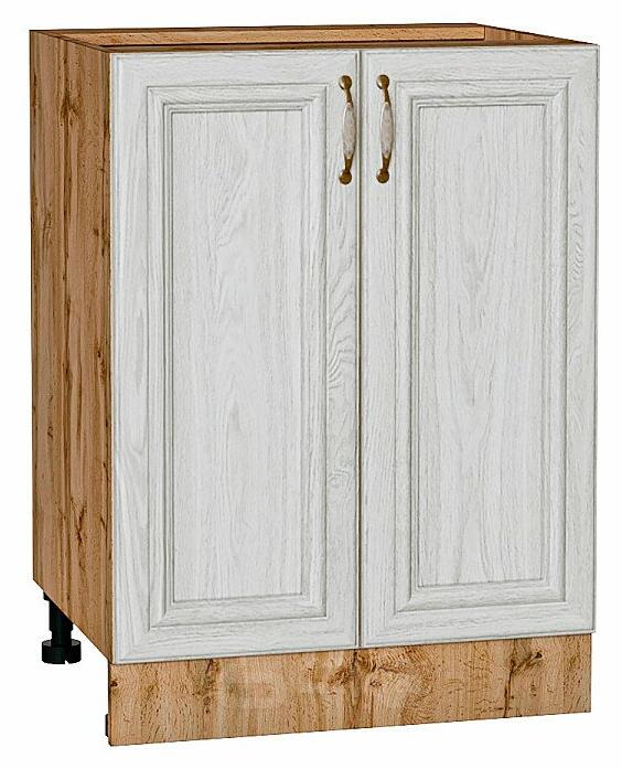 Шкаф нижний с 2-мя дверцами Шале White Dreamline Дуб Вотан 816*600*480