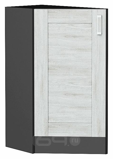 Шкаф нижний торцевой Лофт Nordic Oak/Graphite 816*296*554