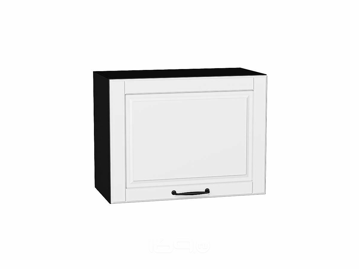 Шкаф верхний горизонтальный Дублин Special White/Graphite 460*600*318