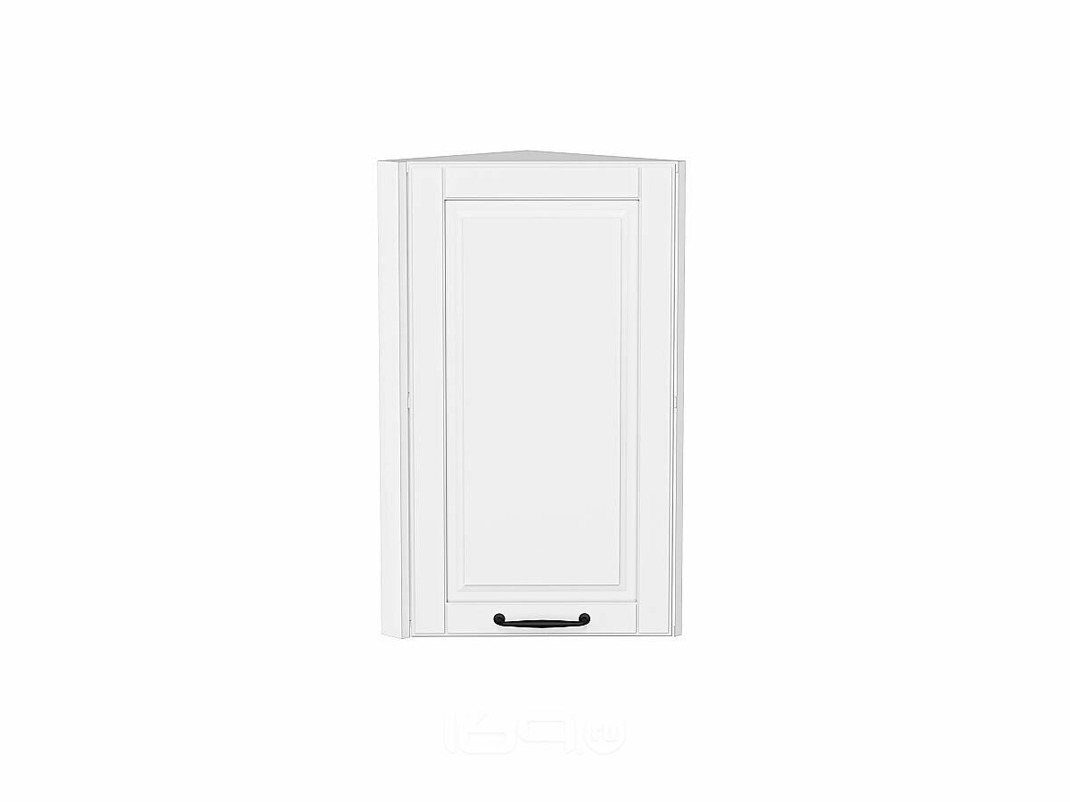 Шкаф верхний торцевой Дублин Special White/Белый 716*300*304