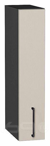 Шкаф верхний бутылочница Сканди Cream Silkwood/Graphite 716*150*320