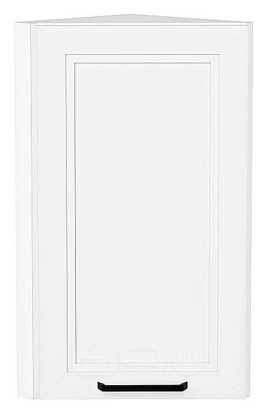 Шкаф верхний торцевой Нео White Silk/Белый 716*300*306