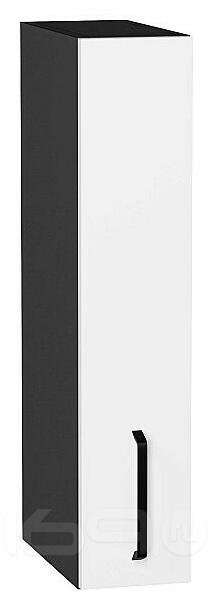 Шкаф верхний бутылочница Нео White Silk/Graphite 716*150*320