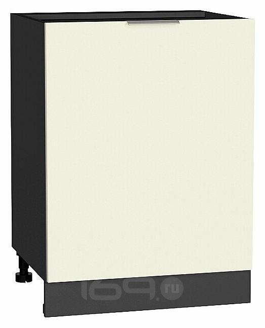 Шкаф нижний с 1-ой дверцей Терра Ваниль софт Graphite 816*600*478