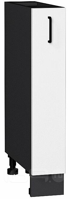 Шкаф нижний бутылочница Лофт Super White Graphite 816*150*480