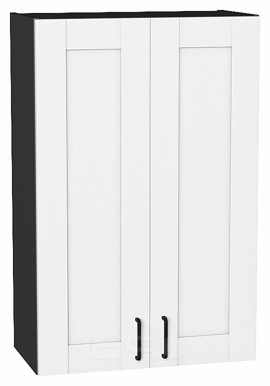 Шкаф верхний с 2-мя дверцами Лофт Super White Graphite 920*600*320