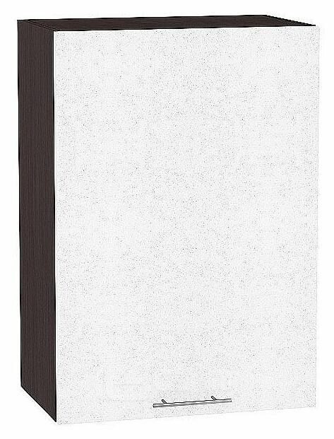 Шкаф верхний с 1-ой дверцей Валерия-М Белый металлик Graphite