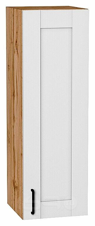Шкаф верхний с 1-ой дверцей Лофт Super White Дуб Вотан 920*300*320