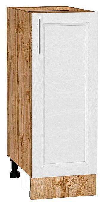 Шкаф нижний с 1-ой дверцей Сканди White Softwood Дуб Вотан 816*300*480