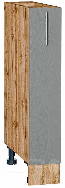 Шкаф нижний бутылочница Сканди Grey Softwood Дуб Вотан 816*150*480