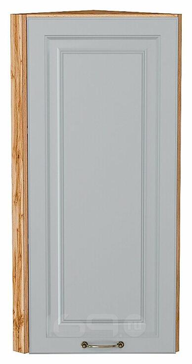 Шкаф верхний торцевой Ницца Графит/Дуб Вотан 920*300*304