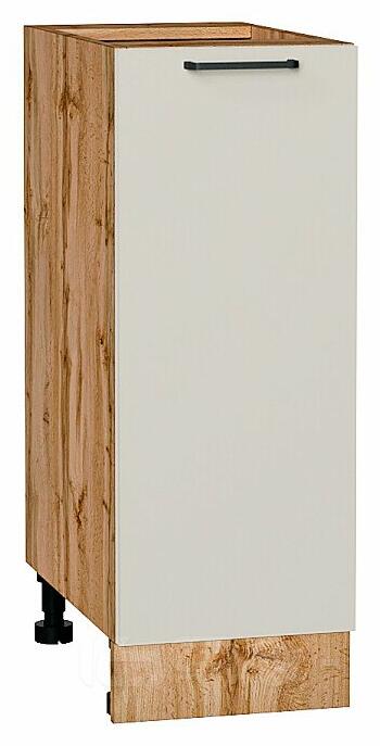 Шкаф нижний с 1-ой дверцей Флэт Cashmere In 2S/Дуб Вотан 816*300*478