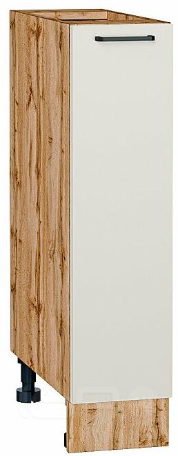 Шкаф нижний бутылочница Флэт Cashmere In 2S/Дуб Вотан 816*200*478
