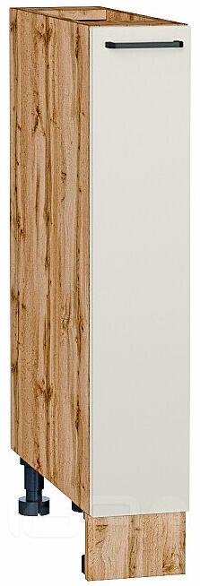 Шкаф нижний бутылочница Флэт Cashmere In 2S/Дуб Вотан 816*150*478