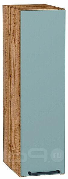 Шкаф верхний бутылочница Флэт Grey-green In 2S/Дуб Вотан 716*200*318