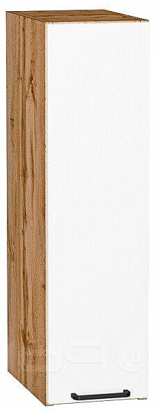 Шкаф верхний бутылочница Флэт White In 2S/Дуб Вотан 716*200*318