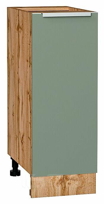 Шкаф нижний с 1-ой дверцей Фьюжн Silky Mint Дуб Вотан 816*300*480