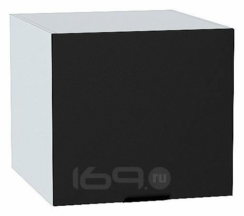 Шкаф верхний горизонтальный Евро Антрацит / Белый 460*500*318
