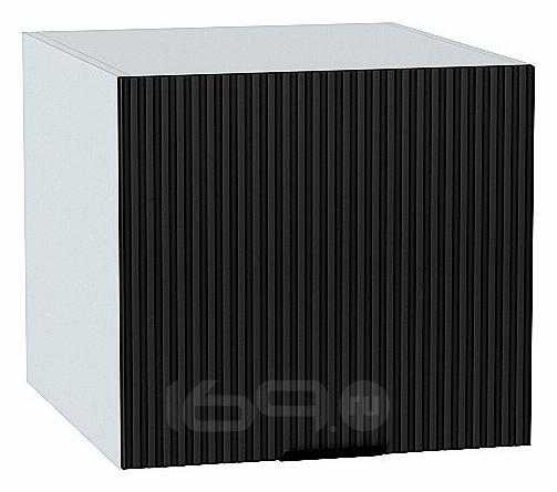 Шкаф верхний горизонтальный Евро Лайн Антрацит / Белый 460*500*318