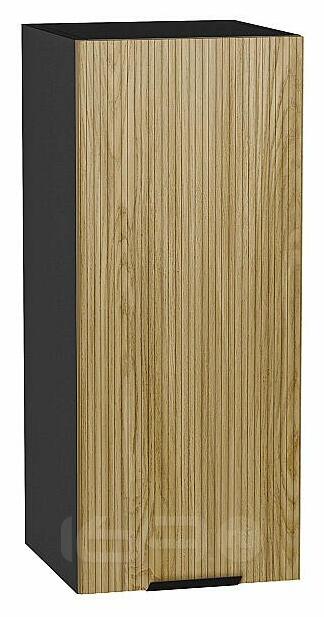 Шкаф верхний с 1-ой дверцей Евро Лайн Дуб песочный/Graphite 716*300*318