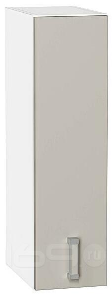 Шкаф верхний бутылочница Лофт Grey Silk/Белый 716*200*320