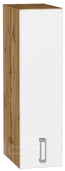 Шкаф верхний бутылочница Лофт White Silk/Дуб Вотан 716*200*320