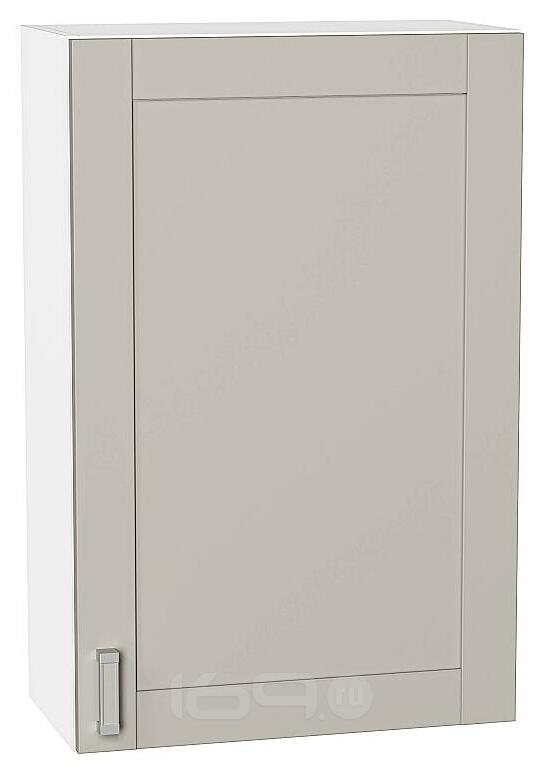 Шкаф верхний с 1-ой дверцей Лофт Grey Silk/Белый 920*600*320