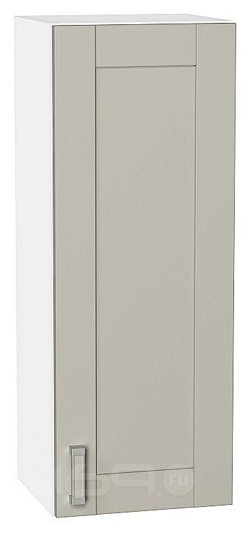 Шкаф верхний с 1-ой дверцей Лофт Grey Silk/Белый 920*350*320