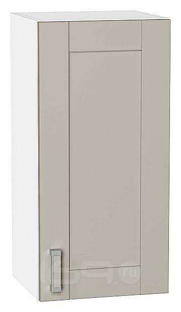 Шкаф верхний с 1-ой дверцей Лофт Grey Silk/Белый 716*350*320