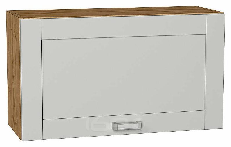 Шкаф верхний горизонтальный Лофт Grey Silk/Дуб Вотан 460*800*320