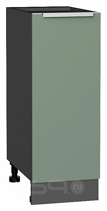 Шкаф нижний с 1-ой дверцей Фьюжн Silky Mint Graphite 816*300*480