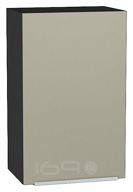 Шкаф верхний с 1-ой дверцей Фьюжн Silky Grey Graphite 716*450*320