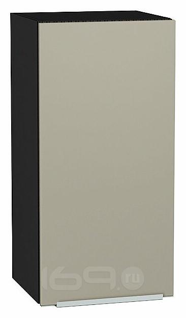 Шкаф верхний с 1-ой дверцей Фьюжн Silky Grey Graphite 716*350*320