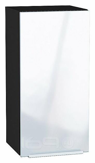 Шкаф верхний с 1-ой дверцей Фьюжн Angel Graphite 716*350*320