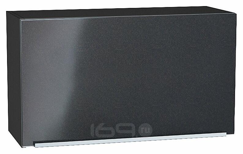 Шкаф верхний горизонтальный Фьюжн Anthracite Graphite 460*800*318