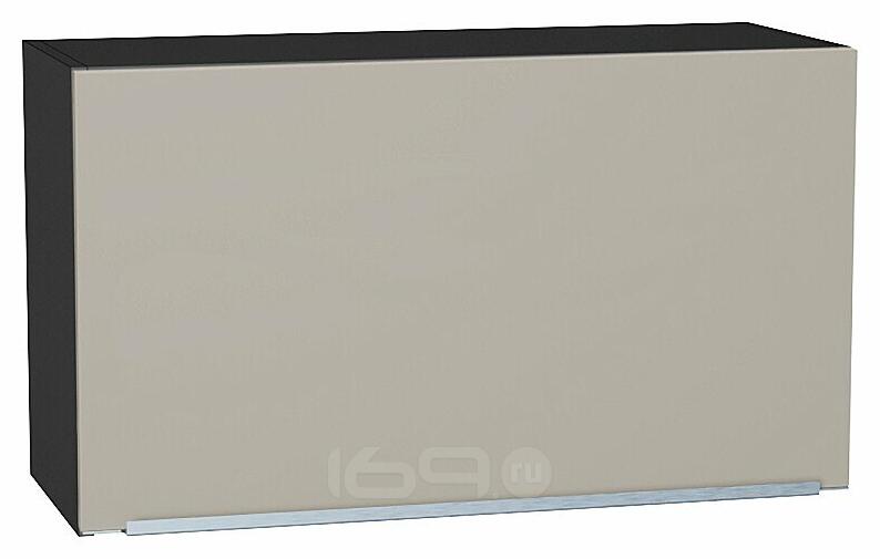 Шкаф верхний горизонтальный Фьюжн Silky Grey Graphite 460*800*318
