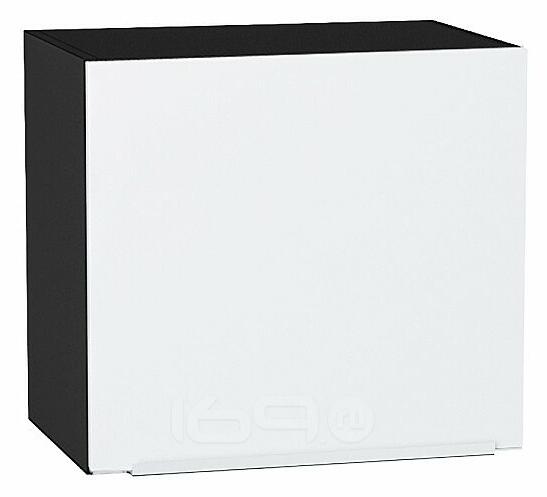 Шкаф верхний горизонтальный Фьюжн Silky White Graphite 460*500*318