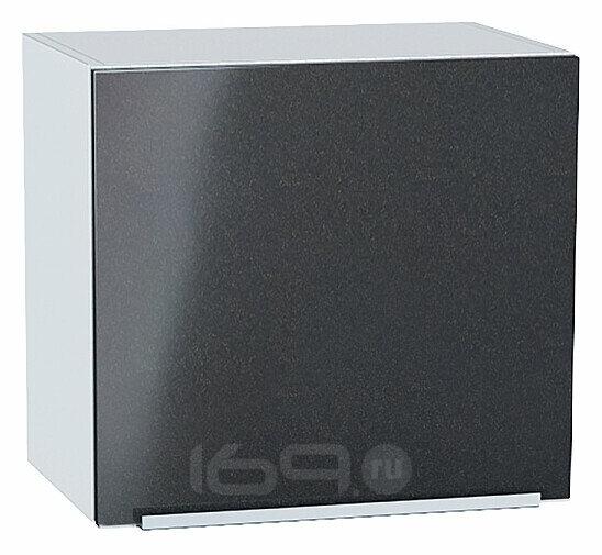 Шкаф верхний горизонтальный Фьюжн Anthracite Белый 460*500*318