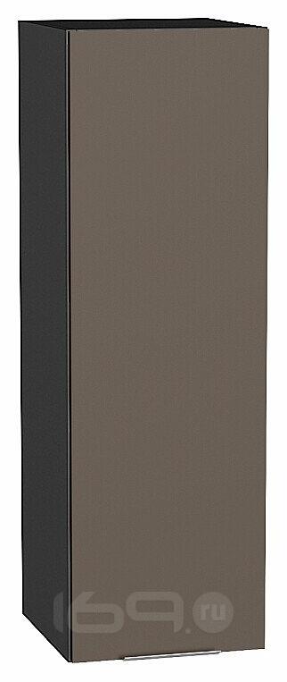 Шкаф верхний с 1-ой дверцей Терра Смоки Софт Graphite 920*300*318