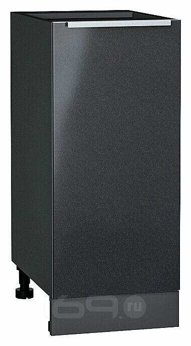 Шкаф нижний с 1-ой дверцей Фьюжн Anthracite Graphite 816*350*480