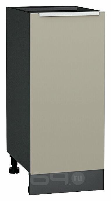 Шкаф нижний с 1-ой дверцей Фьюжн Silky Grey Graphite 816*350*480