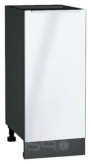 Шкаф нижний с 1-ой дверцей Фьюжн Angel Graphite 816*350*480