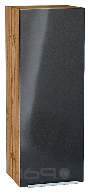 Шкаф верхний с 1-ой дверцей Фьюжн Anthracite Дуб Вотан 920*350*320