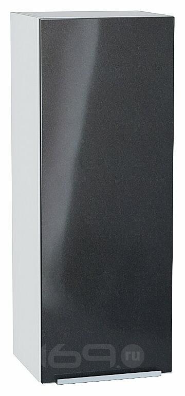 Шкаф верхний с 1-ой дверцей Фьюжн Anthracite Белый 920*350*320