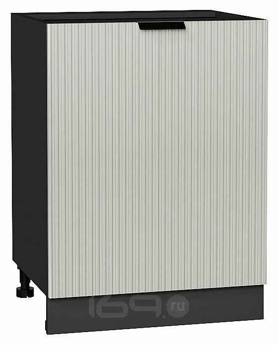 Шкаф нижний с 1-ой дверцей Евро Лайн Агат / Graphite 816*600*478