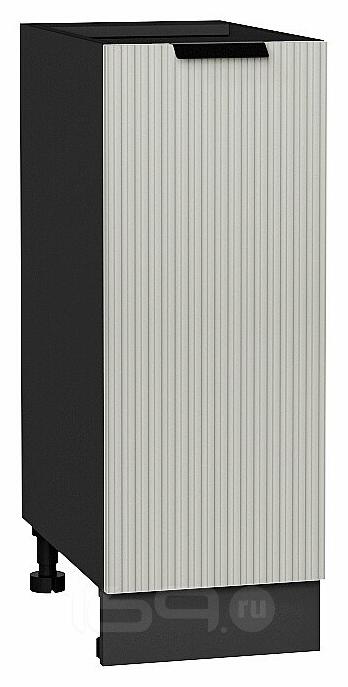 Шкаф нижний с 1-ой дверцей Евро Лайн Агат / Graphite 816*300*478